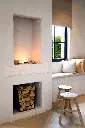 bio ethanol haard BIO-O! Fire keuken met houtset.webp